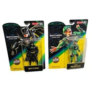 Batman Forever DC Retro Collection Target Exclusive 4 5" Figures Riddler Batman